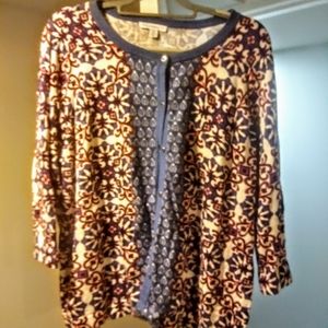 Isaac Mizrahi Live 2X Lovely Cardigan